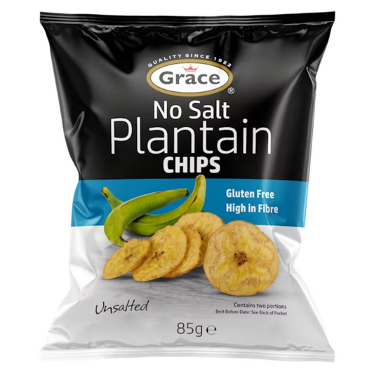 Grace Plantain Chips - No Salt 85g