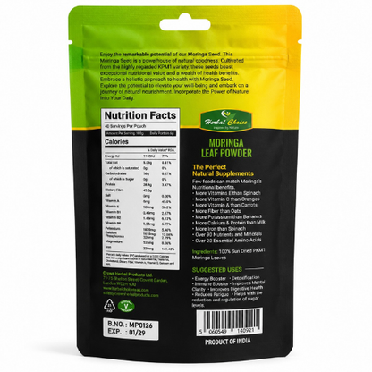 Herbal Choice Moringa Leaf Powder 100g