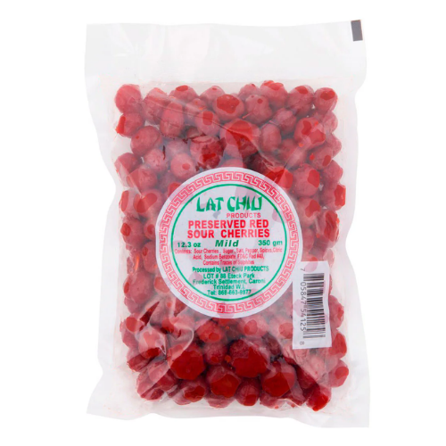 Lat Chiu - Preserved Red Sour Cherries - 350g