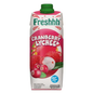 Freshhh Cranberry Lychee Juice Drink 500ml