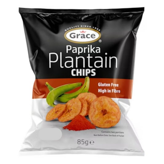 Grace Paprika Plantain Chips 85g